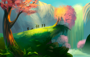 Create a Magical Vector Landscape in Adobe Illustrator