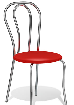 How to Create Metal Chair Using Gradient on Strokes in Adobe Illustrator CS6