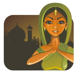 Drawing an Indian Girl in Vector Step by Step in CorelDraw