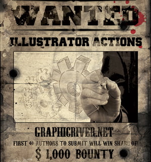 Envato’s Most Wanted — $1,000 Reward for the First 40 Illustrator Actions