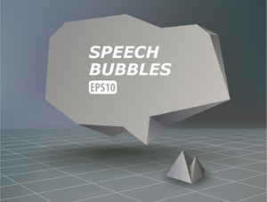 Illustrator Tutorial: How to Create an Abstract Speech Bubble