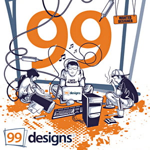 How to Make Money by Taking Part in Design Contests on 99designs.com