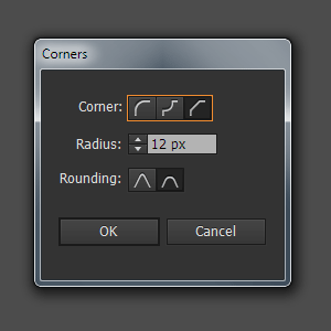 New Features of Adobe Illustrator CC/17.1. Live Corners