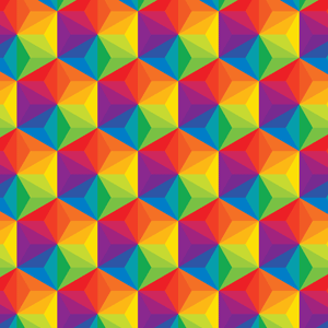 How to create hexagonal grids for making patterns in Illustrator