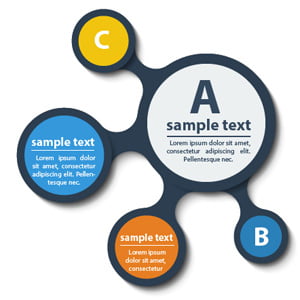 How to create an infographic template in Metaball style with Adobe Illustrator