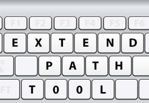 Extend Path Tool Keyboard Shortcuts