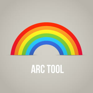 Arc Tool in Adobe Illustrator