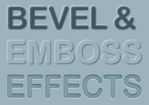 How to Create the Bevel & Emboss effects for editable text in Adobe Illustrator