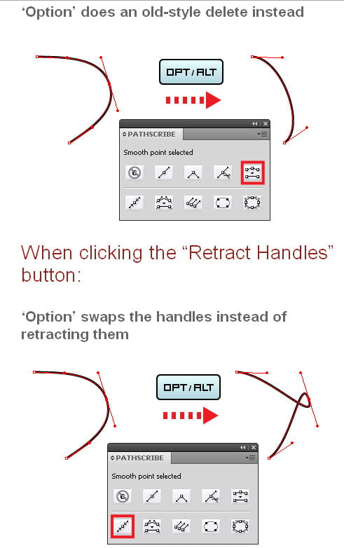 Shortuts for VectorScribe, PathScribe