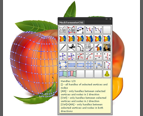 Mesh Tormentor (Free Gradient Mesh plug-in) for Illustrator CS6