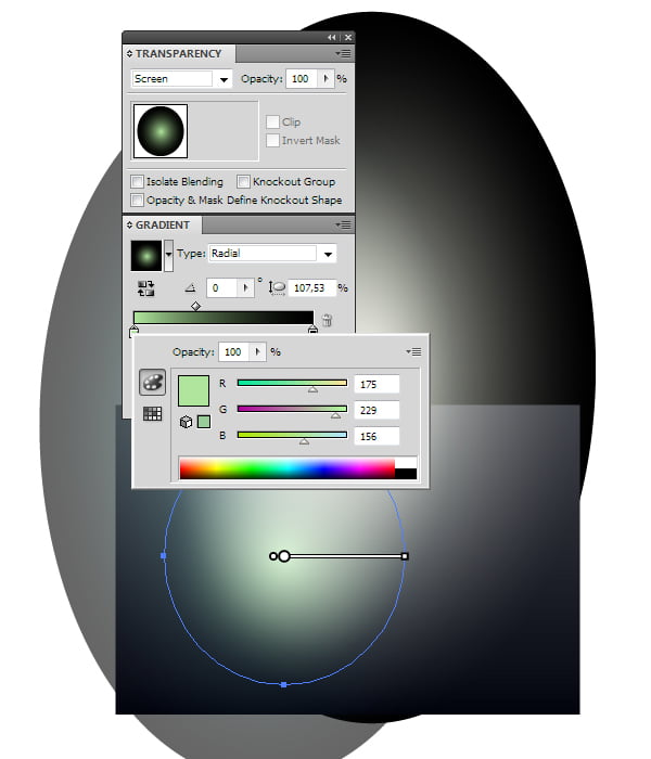 How to create blurred Christmas background in Adobe Illustrator