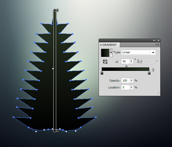 How to create blurred Christmas background in Adobe Illustrator