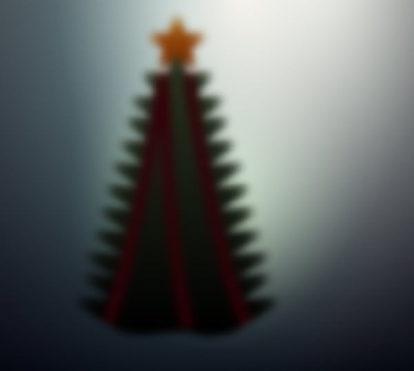 How to create blurred Christmas background in Adobe Illustrator