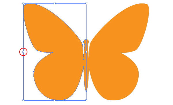 vector paper butterfly and text effect