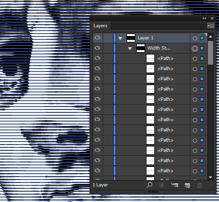 Create a Line Art with new release of WidthScribe2