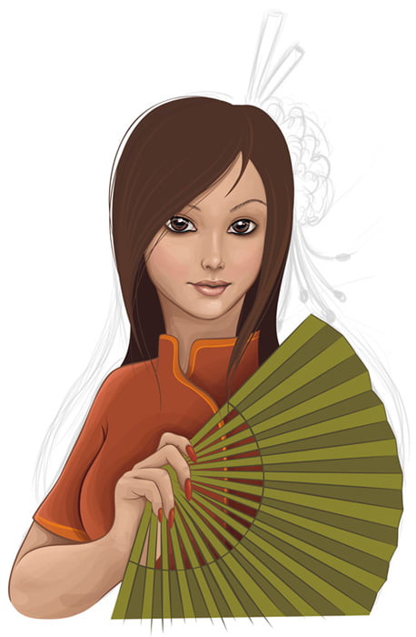 How to Create a Vector Girl using Adobe Illustrator or CorelDraw