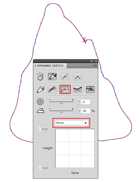 How to Create a Mountain in the Engraving Style Using the WidthScribe plugin and Adobe Illustrator