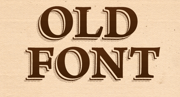 old font text effect illustrator tutorial